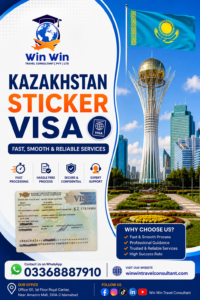 Kazakhstan Sticker-visa